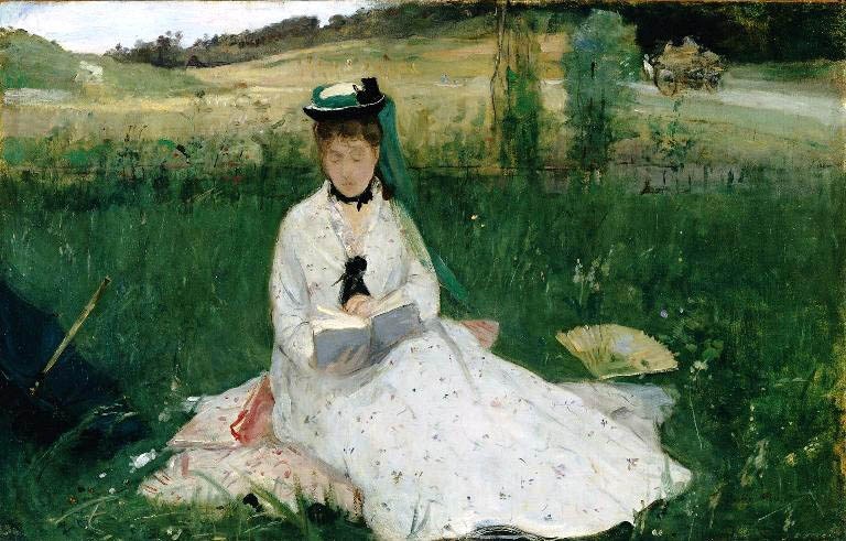 Berthe Morisot Reading